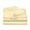 Luxury Dreams 4-Piece 1800 TC Series Deep-Pocket Luxurious Organic Bamboo Blend Bed Sheet Set LD-1800BF-4PC-CRE-K - alternate 4